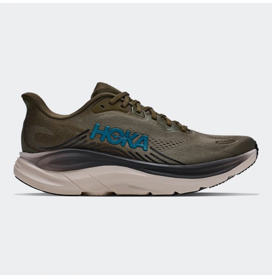 HOKA ΑΝΔΡΙΚΑ ΑΘΛΗΤΙΚΑ ΠΑΠΟΥΤΣΙΑ CLIFTON 11 1176572-AVRV ANTIQUE OLIVE RIVER ROCK GREY