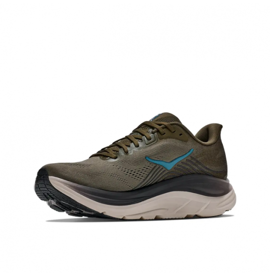 HOKA ΑΝΔΡΙΚΑ ΑΘΛΗΤΙΚΑ ΠΑΠΟΥΤΣΙΑ CLIFTON 11 1176572-AVRV ANTIQUE OLIVE RIVER ROCK GREY