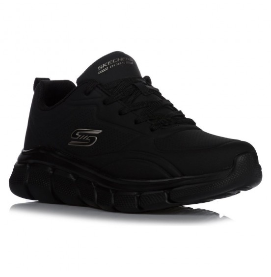 SKECHERS ΑΝΔΡΙΚΑ ΠΑΠΟΥΤΣΙΑ BOBS B FLEX ARCTIC EDGE 118110-BBK BLACK