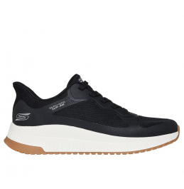 SKECHERS ΑΝΔΡΙΚΑ ΑΘΛΗΤΙΚΑ SLIP-INS BOBS SQUAD 4 118423-BLK BLACK