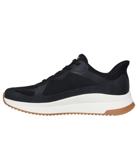 SKECHERS ΑΝΔΡΙΚΑ ΑΘΛΗΤΙΚΑ SLIP-INS BOBS SQUAD 4 118423-BLK BLACK