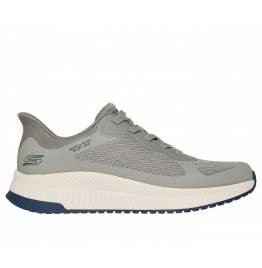 SKECHERS ΑΝΔΡΙΚΑ ΑΘΛΗΤΙΚΑ SLIP-INS BOBS SQUAD 4 118423-OLV OLIVE