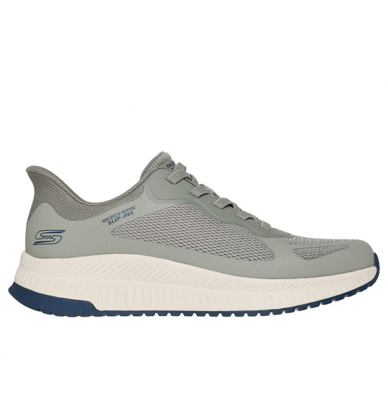 SKECHERS ΑΝΔΡΙΚΑ ΑΘΛΗΤΙΚΑ SLIP-INS BOBS SQUAD 4 118423-OLV OLIVE