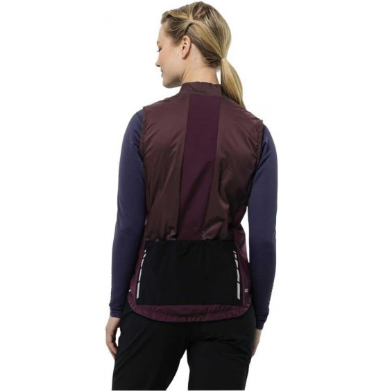 JACK WOLFSKIN ΓΥΝΑΙΚΕΙΟ ΑΜΑΝΙΚΟ MOROBBIA ALPHA VEST 1207661-2866-003 MARRON