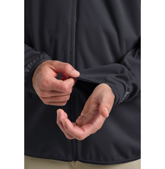 JACK WOLFSKIN ΑΝΔΡΙΚΟ SOFTSHELL FELDBERG HOODY 1306922-6350-003 PHANTOM