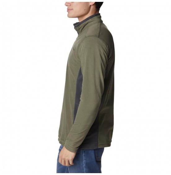 COLUMBIA M KLAMATH RANGE II HALF ZIP 1352472-397 STONE GREEN