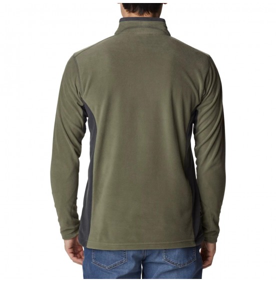 COLUMBIA M KLAMATH RANGE II HALF ZIP 1352472-397 STONE GREEN