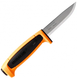 MORAKNIV ΜΑΧΑΙΡΙ BASIC 546 (S) 13626 ΠΟΡΤΟΚΑΛΙ/ΜΑΥΡΟ