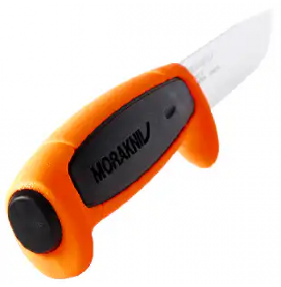MORAKNIV ΜΑΧΑΙΡΙ BASIC 546 (S) 13626 ΠΟΡΤΟΚΑΛΙ/ΜΑΥΡΟ