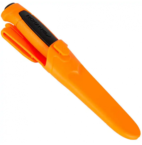 MORAKNIV ΜΑΧΑΙΡΙ BASIC 546 (S) 13626 ΠΟΡΤΟΚΑΛΙ/ΜΑΥΡΟ