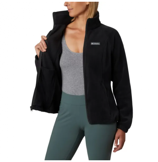 COLUMBIA W BENTON SPRINGS FULL ZIP 1372111-010 BLACK