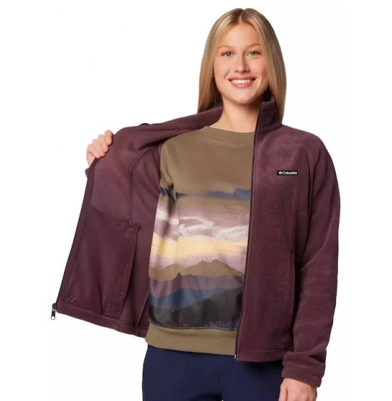 COLUMBIA W BENTON SPRINGS FULL ZIP 1372111-613 PURPLE