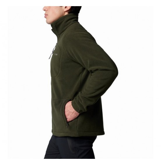 COLUMBIA FAST TREK II FULL ZIP FLEECE 1420421-366 DARK GREEN
