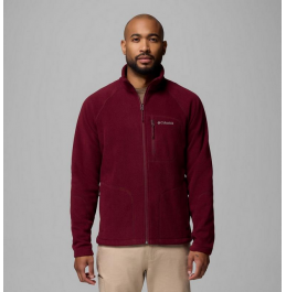 COLUMBIA M FAST TREK II FULL ZIP FLEECE 1420421-624 RICH WINE