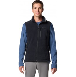 COLUMBIA M FAST TREK FLEECE VEST 1460001-015 BLACK