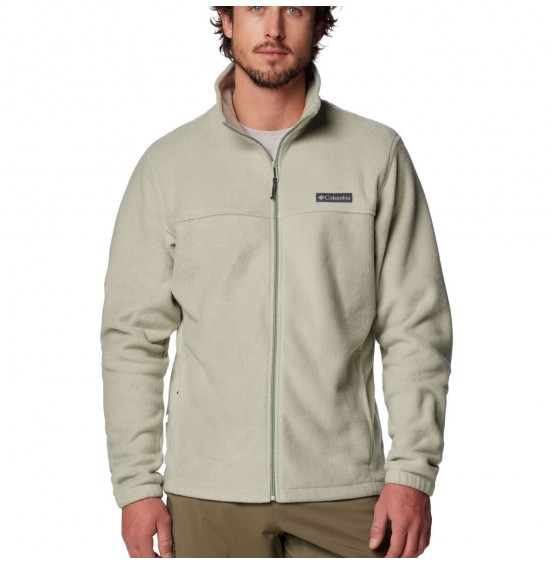 COLUMBIA M STEENS MOUNTAIN PRINTED FULL ZIP JACKET 1476671-351 LIGHT GREEN