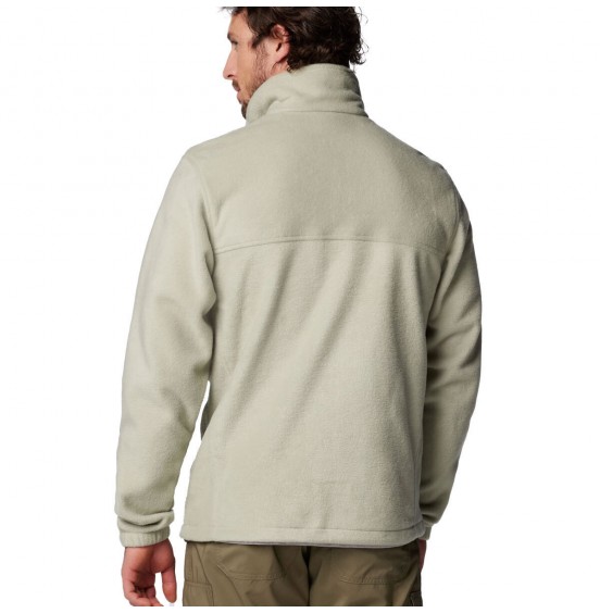 COLUMBIA M STEENS MOUNTAIN PRINTED FULL ZIP JACKET 1476671-351 LIGHT GREEN