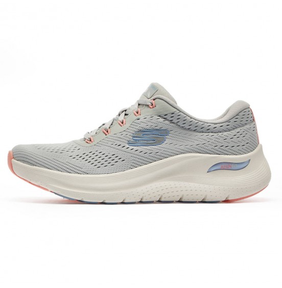 SKECHERS ARCH FIT 2.0 BIG LEAGUE 150051-LGMT ΓΥΝΑΙΚΕΙΟ LIGHT GREY