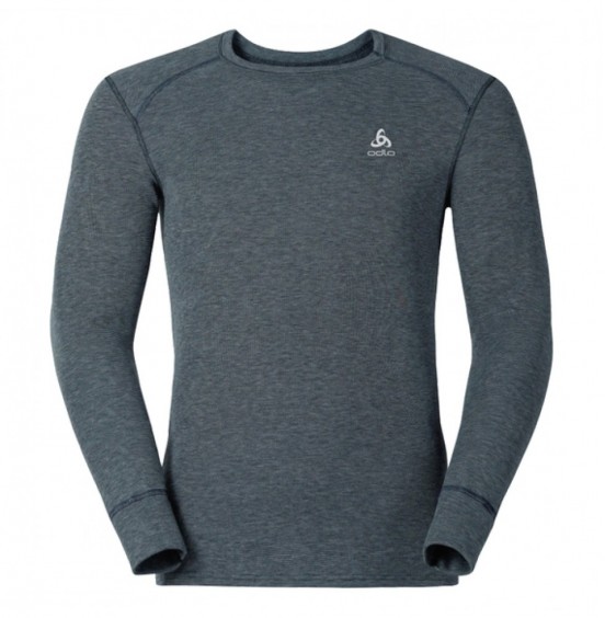 ODLO ACTIVE WARM (152022-15700) ΑΝΔΡΙΚΗ ΙΣΟΘΕΡΜΙΚΗ ΜΠΛΟΥΖΑ-GREY