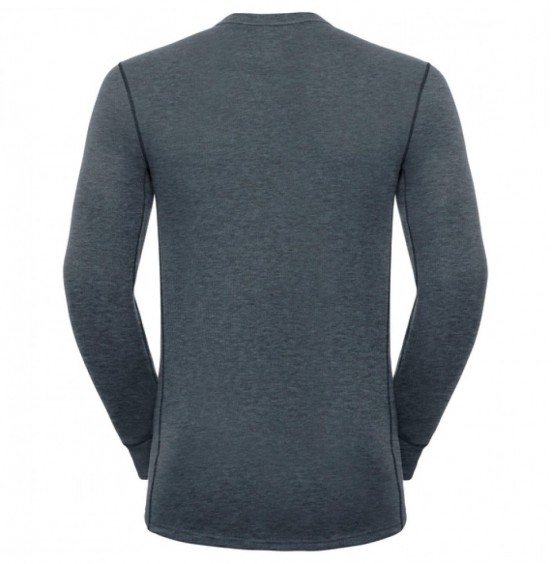 ODLO ACTIVE WARM (152022-15700) ΑΝΔΡΙΚΗ ΙΣΟΘΕΡΜΙΚΗ ΜΠΛΟΥΖΑ-GREY
