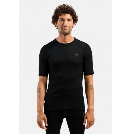 ODLO ΑΝΔΡΙΚΟ ΙΣΟΘΕΡΜΙΚΟ SPORTS UNDERWEAR ACTIVE WARM TOP CREW NECK 159112-15000 BLACK