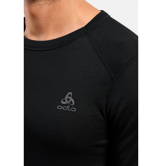 ODLO ΑΝΔΡΙΚΟ ΙΣΟΘΕΡΜΙΚΟ SPORTS UNDERWEAR ACTIVE WARM TOP CREW NECK 159112-15000 BLACK