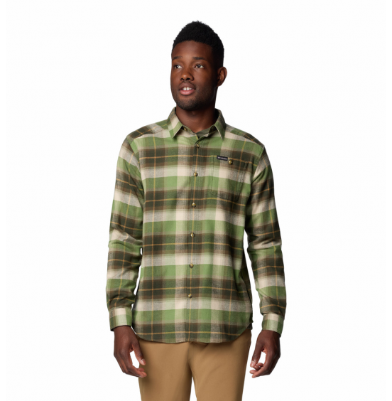 COLUMBIA M CORNELL WOODS FLANNEL LS SHIRT 1617951-398 MULTICOLOR