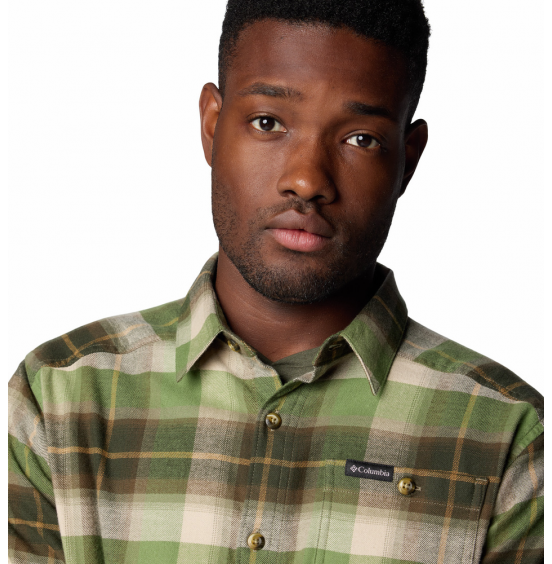 COLUMBIA M CORNELL WOODS FLANNEL LS SHIRT 1617951-398 MULTICOLOR