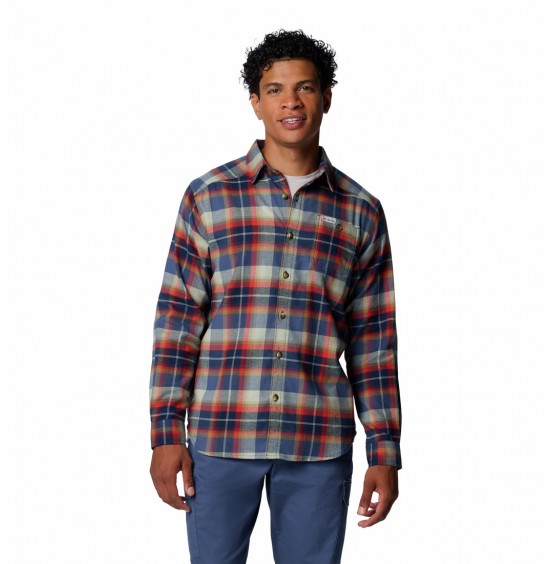 COLUMBIA M CORNELL WOODS FLANNEL LS SHIRT 1617951-469 MULTICOLOR