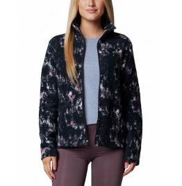 COLUMBIA FAST TREK PRINTED JKT 1622211-581 BLACK PINK