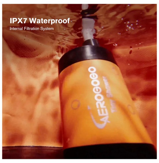 ΕΠΑΝΑΦΟΡΤΙΖΟΜΕΝΗ ΝΤΟΥΖΙΕΡΑ UNIGREEN TINY SHOWER ULTRALIGHT 16538 ORANGE