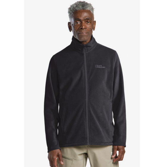 JACK WOLFSKIN ΑΝΔΡΙΚΗ ΖΑΚΕΤΑ TAUNUS FZ 1711451-6000 BLACK