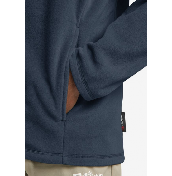 JACK WOLFSKIN ΑΝΔΡΙΚΗ ΖΑΚΕΤΑ TAUNUS FZ 1711451-C0412 MIDNIGHT SKY