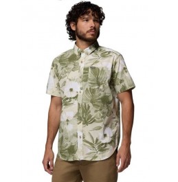 COLUMBIA ΑΝΔΡΙΚΟ ΠΟΥΚΑΜΙΣΟ RAPID RIVERS PRINTED SHORT SLEEVE SHIRT 1768931-348 SAFARI FLOWERBRUL