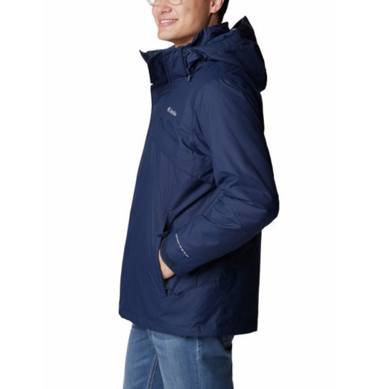 COLUMBIA M Bugaboo™ II Fleece Interchange Jacket WO1273-467 Collegiate Navy