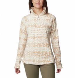 COLUMBIA W GLACIAL IV PRINT 1/2 ZIP 1802161-190 ΜΠΕΖ