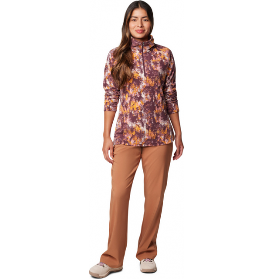 COLUMBIA W GLACIAL IV PRINT 1/2 ZIP 1802161-606 MOONVISTA 