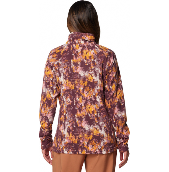 COLUMBIA W GLACIAL IV PRINT 1/2 ZIP 1802161-606 MOONVISTA 