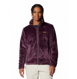 COLUMBIA W FIRE SIDE II SHERPA FULLZIP JACKET 1819791-606 PURPLE