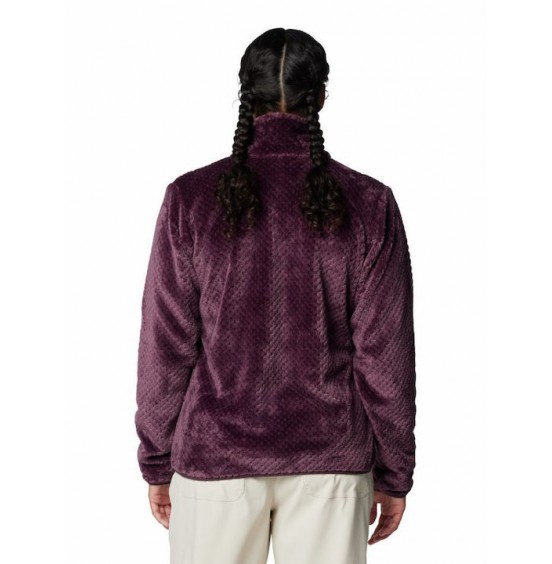 COLUMBIA W FIRE SIDE II SHERPA FULLZIP JACKET 1819791-606 PURPLE