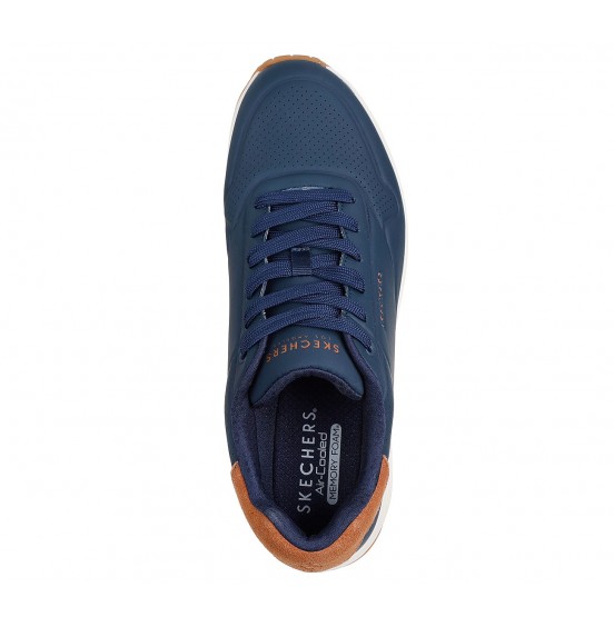 SKECHERS UNO SUITED ON AIR 183004-NVY ΑΝΔΡΙΚΑ ΑΘΛΗΤΙΚΑ NAVY