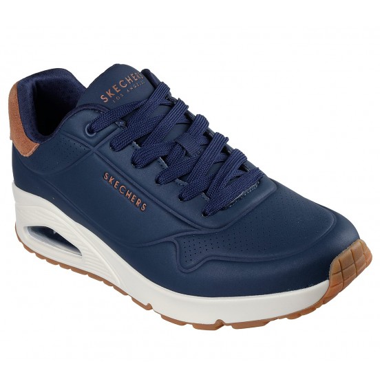 SKECHERS UNO SUITED ON AIR 183004-NVY ΑΝΔΡΙΚΑ ΑΘΛΗΤΙΚΑ NAVY