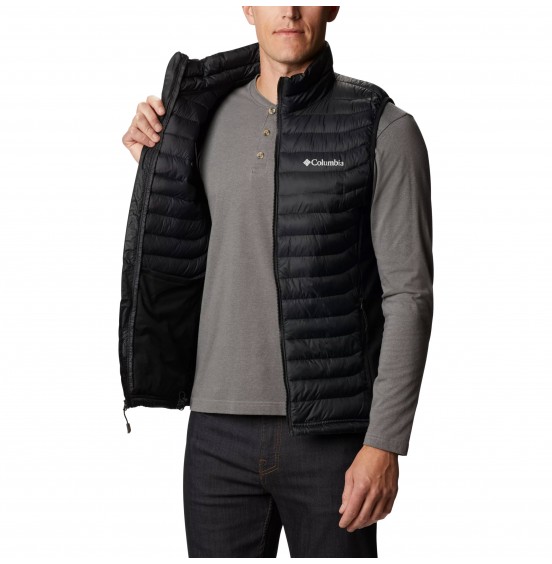 COLUMBIA ΑΝΔΡΙΚΟ ΑΜΑΝΙΚΟ POWDER PASS VEST 1842414-010 BLACK