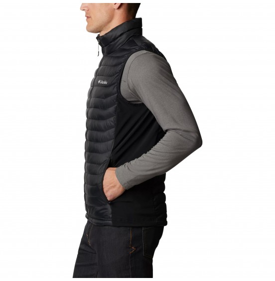 COLUMBIA ΑΝΔΡΙΚΟ ΑΜΑΝΙΚΟ POWDER PASS VEST 1842414-010 BLACK