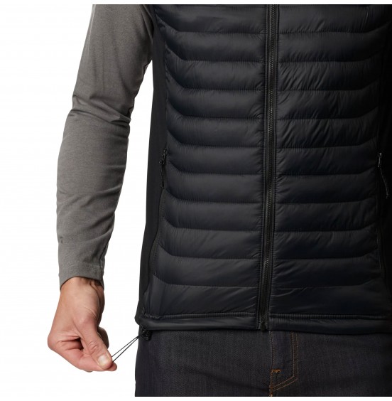 COLUMBIA ΑΝΔΡΙΚΟ ΑΜΑΝΙΚΟ POWDER PASS VEST 1842414-010 BLACK