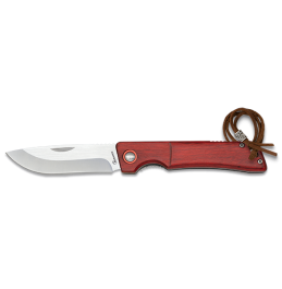 ALBAINOX ΣΟΥΓΙΑΣ Red stamina folding knife, 8.50cm, 18857