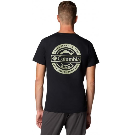 COLUMBIA ΑΝΔΡΙΚΟ T-SHIRT RAPID RIDGE GRAPHIC TEE 1888813-004 BLACK