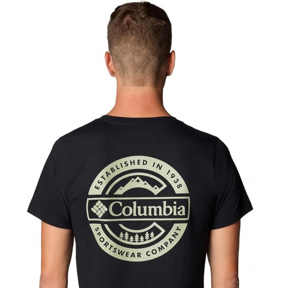 COLUMBIA ΑΝΔΡΙΚΟ T-SHIRT RAPID RIDGE GRAPHIC TEE 1888813-004 BLACK