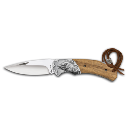 ALBAINOX ΣΟΥΓΙΑΣ bolster wood penknife Wild boar, 18976
