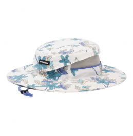 COLUMBIA BORA BORA PRINTED BOONEY 1934361-126 WHITE BLUE